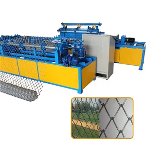 China anping plc single wire chain link fencing machine manufacture