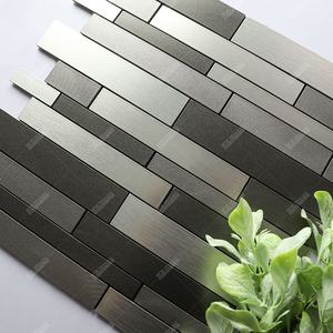 Auto Adesivo In Vinile Piastrelle Adesivi Foglio Metallico Backsplash Pvc Buccia E Bastone Mosaico Per Cucina Bagno Doccia Decorazioni Per La Casa - Product Image 3