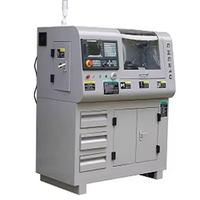 Cnc210 Mini Cnc Draaibank Voor Hobby School Diy Training Automatische Cnc Draaibank Kleine Torno Para Metalen Draaiende Cnc Mini Freesmachines