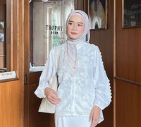 Hijab, Foulard, Châle et Bandana ethnique en coton haute transparence, découpé au laser et imprimé numériquement, vente en gros d'usine, design et taille personnalisés