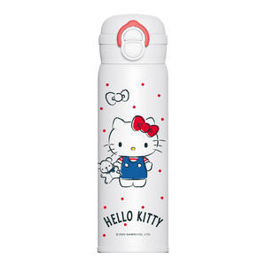Gourde isotherme Sanrio Kuromi Hello Kitty pour enfants, en acier inoxydable 316 de qualité alimentaire, grande capacité, pour la rentrée scolaire, pour filles d'école primaire, avec double paille - Product Image 5
