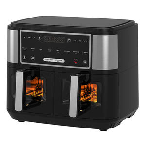 Friggitrice ad Aria AF21 <span class=keywords><strong>Smart</strong></span> a Doppia Zona da 9L in Plastica con Doppio Cestello da 10L e 8L - Product Image 6