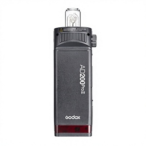 <span class=keywords><strong>Flash</strong></span> Externo Godox AD200pro de 200W TTL con Sincronización de Alta Velocidad, Batería de Litio de Doble Cabezal, Luz de Fotografía Portátil de Bolsillo para Cámaras - Product Image 1