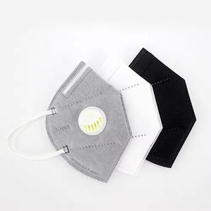 Masker pelindung pribadi pabrikan Logo kustom modis KN95 masker debu putih hitam masker wajah debu <span class=keywords><strong>Respirator</strong></span> cetakan - Product Image 3