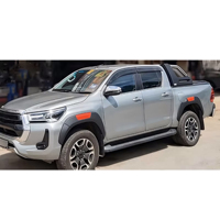 Élargisseurs d'ailes en ABS pour Toyota Hilux Rocco 2021+ – Kit de carrosserie large pour extension d'arche de roue – Accessoires pour pick-up – Ailes de voiture