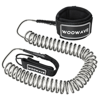 Woowave Personnaliser 10FT SUP Cheville Laisse Conseil Surf Laisse Jambe Corde