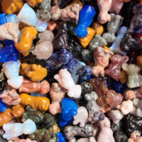 Vente en gros de sculptures d'animaux en cristal naturel, pierres de guérison, artisanat en quartz, figurines mignonnes de chien et de chat, décoration d'intérieur, cadeau