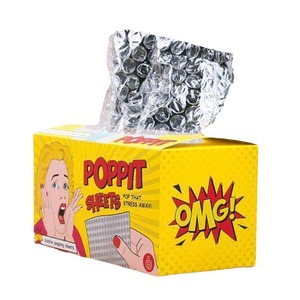Poppit Sheets Stress Relief Toy Reusable <b>Bubble</b> Popping Sheets for <b>Kids</b> Adults Anxiety Calming and Tension Release - Product Image 1