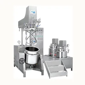 Equipo cosmético crema/loción/pasta/ungüento calefacción eléctrica homogénea vaselina máquina emulsionante al vacío