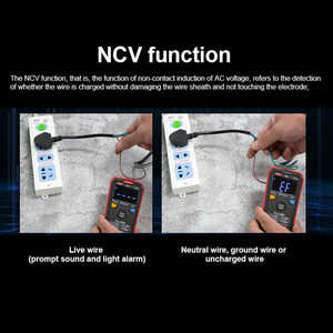 UNI-T UT123D Smart Digital Multimeter DC AC Current <b>Meter</b> Electric Tester NCV Resistance Capacitance Live Diode Test L65 - Product Image 4