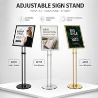 Support d'affichage publicitaire vertical robuste, multicolores et multi-tailles, pour salons professionnels, événements, résistant au vent, intérieur et extérieur