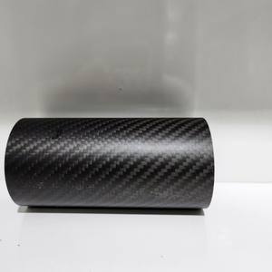 Tubes ronds en fibre de carbone résistants aux hautes températures, conçus pour la stabilité des équipements industriels à 300 - Product Image 4