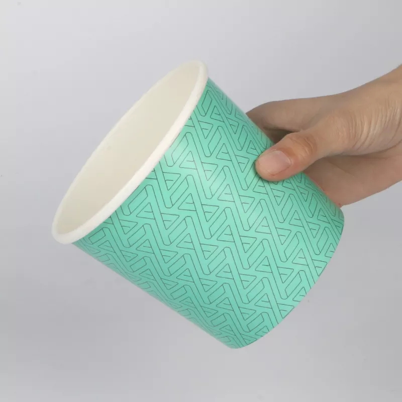 custom logo printed 32oz paper soup bowl food grade leakproof containerPopular