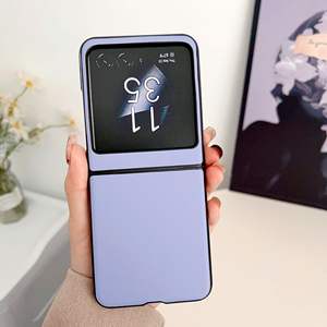 Cubierta de teléfono a prueba de golpes con marco de PC de piel de chapa de cuero para <span class=keywords><strong>Motorola</strong></span> Moto <span class=keywords><strong>RAZR</strong></span> 40 Ultra 50 Ultra - Product Image 3