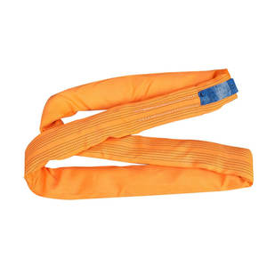 10トン、12トン、15トンの高強度ポリエステル丸型スリングウェビングスリング - Product Image 1