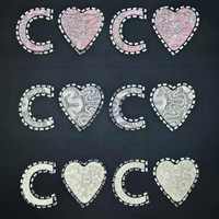 Nouveau motif de strass thermocollants éco-responsables à dos plat pour vêtements, personnalisé par un designer, avec transfert thermique sur verre