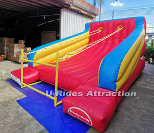 บันไดเชือกเป่าลม PVC สำหรับปีนป่าย เกมกีฬา บันไดเจคอบ สำหรับงานคาร์นิวัล - Product Image 2
