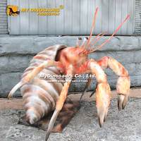 Modèle d'animal animatronique MyDino AA086 Parc sous-marin Crabe ermite