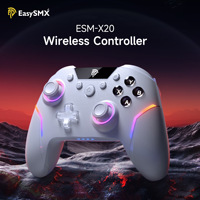 Contrôleur de jeu multiplateforme X20 avec verrouillage de la gâchette et capteurs à effet Hall Nouveaux joysticks et contrôleurs de jeu
