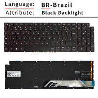 Teclado original para ordenador portátil, US/SP, ruso, para Dell Inspiron15-7591 7590 5591 5593 5598 5590 5584 5594 7790 P42E P42F P88F P83F P90F
