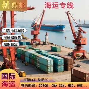 Dingyou International Ocean Freight Forwarding LCL FCL Service d'expédition de marchandises sensibles de porte à port - Product Image 3
