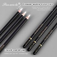 Juego de 6 Borradores de Madera Personalizados, Borrador de Lápiz para Dibujo, Borrador de Marcadores, Profesional para Dibujar