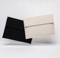 Pochette d'enveloppe d'impression de logo personnalisé emballage en tissu de sous-vêtements sacs à poussière en mousseline de toile