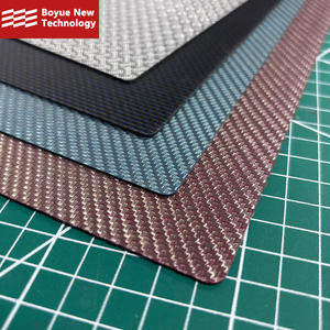 Placa de Fibra de Carbono Forjada de Espesor Personalizado de Boyue Tech, Lámina de Fibra de Carbono Tejida Brillante - Product Image 5