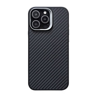Étui de téléphone magnétique anti-chute en fibre d'aramide à motif animal pour 16 Pro Max pour hommes