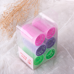 Rullo per capelli naturale in silicone morbido di plastica magnetica per <span class=keywords><strong>bigodino</strong></span> da 6 pezzi con perno in plastica - Product Image 6