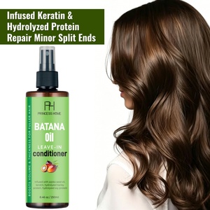 Spray revitalisant sans rinçage à la kératine et à l'aloe vera, anti-frisottis, hydratant pour <span class=keywords><strong>cheveux</strong></span> secs, bouclés et <span class=keywords><strong>afro</strong></span>, avec logo personnalisé, 250 ml - Product Image 1