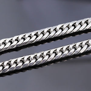Новинка, лидер продаж, высокое качество, 13 мм, хип-хоп, панк-ожерелье, ювелирные изделия для мужчин и женщин, нержавеющая титановая сталь, кубинская цепь - Product Image 4