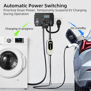 Adaptateur mural intelligent pour sécheuse et véhicule électrique, interrupteur automatique 240 V pour prise de sécheuse, NEMA 14-30 - Product Image 4