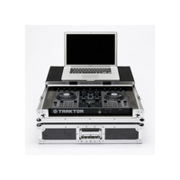Flight case pour contrôleur DJ avec glissière pour ordinateur portable pour DENON MC-4000