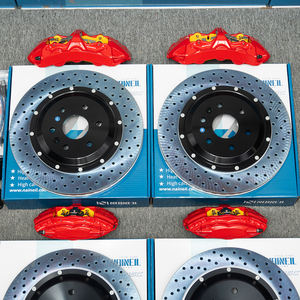 أنظمة فرامل السيارات، مكابح قرصية بـ 6 مكابس، طقم فرامل كبير بـ 6 أسطوانات لسيارات بي إم دبليو وشيفروليه وفولكس فاجن وأودي وسوبارو وهوندا - Product Image 2