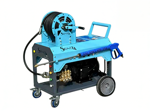 Nueva Hidrolavadora Eléctrica de 7.5kW, 180 bar, 30L/min, con Boquilla de Pulverización Inversa para <span class=keywords><strong>Limpieza</strong></span> con Agua Fría, para Tuberías de Drenaje, Tuberías de Aceite y Lavado de Autos en Talleres Comerciales - Product Image 3