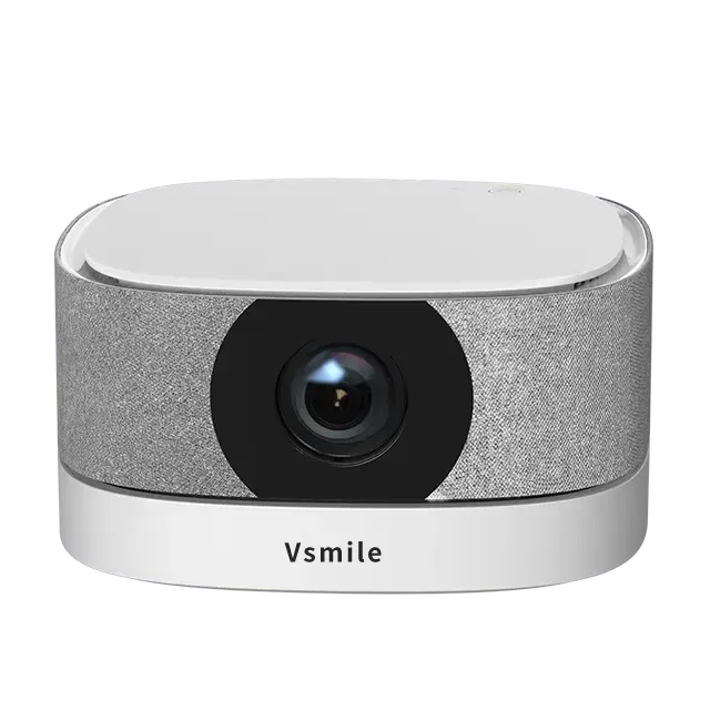 Vsmile V361BY Bateria Recarregável Relógio de Jogo de Futebol Android Smart Mini Portátil Novo Design Moda Mini Projetor Ao Ar Livre