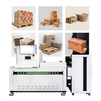 Printer Inkjet Digital Satu Jalur untuk Karton Otomatis Penuh Kecepatan Tinggi 40m/menit Lebar Cetak 90cm