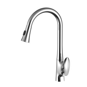 Grifo de Cocina y Baño Moderno Minimalista de Cobre, Monomando, con Caño Extensible Extraíble, Agua Fría/Caliente, Rango de Temperatura de 20-85 °C - Product Image 4