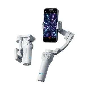 Estabilizador de Mano con Gimbal de Tres Ejes Inteligente TOKQI M01, Antivibración para Fotografía con Teléfono Móvil, Seguimiento Facial, Soporte para Transmisión en Vivo - Product Image 1