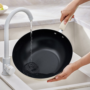 Little Bear Ceramic Frying <b>Pan</b> 30Cm <b>Nonstick</b> Wok For Gas Stove - Product Image 3