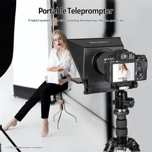 FEELWORLD <span class=keywords><strong>TP2A</strong></span> Téléprompteur pour Smartphone et Appareil Photo Reflex Numérique avec Télécommande et Support Téléphone Magnétique pour Interview et Diffusion en Direct - Product Image 6