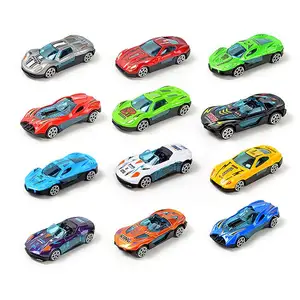 Kotak Mainan Kendaraan, 1:64 Grosir Gaya Bervariasi Cocok Kendaraan Mobil Mini Kecil Mobil Diecast Mobil Mainan Kendaraan untuk Koleksi Anak Laki-laki