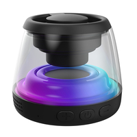 Mini haut-parleur sans fil Bluetooth 5.3 de 5W en gros avec lumière RGB, prise en charge de la carte TF, port Type-C pour téléphones mobiles