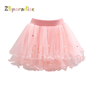 Jupe courte en tulle à paillettes pour enfants, style coréen, tendance printemps, pour filles, vêtements pour enfants - Product Image 5