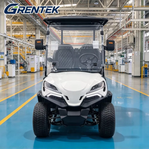 GRENTEK GR09 <b>Electric</b> Golf Cart 4 Seats Golf Buggy Hunting Buggy Battery-Powered Golf Car for Non-public Road - Product Image 2