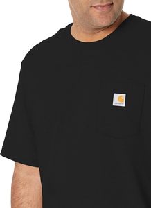 <span class=keywords><strong>Camiseta</strong></span> de Trabajo para <span class=keywords><strong>Hombre</strong></span>, Ajustada, 100% Algodón, Cuello Redondo, <span class=keywords><strong>Manga</strong></span> <span class=keywords><strong>Corta</strong></span>, <span class=keywords><strong>con</strong></span> <span class=keywords><strong>Bolsillo</strong></span>, Sin Estampado, Estilo Chino - Product Image 3