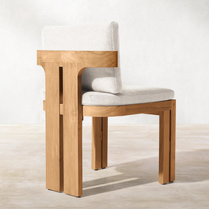 Đồ Nội Thất Ngoài Trời Patio Khu Nghỉ Mát Ghế Ngoài Trời Ăn Uống Biệt Thự Tếch Vườn Bàn Và Ghế - Product Image 6