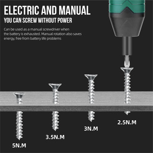 Power <b>Screw</b> <b>Driver</b> 3.6V Battery Operated With <b>Torque</b> Control For Home Diy Use - Product Image 5