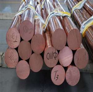 Industrial Copper Rod C11000 Copper <b>Bar</b> Custom Length Diameter Pure Copper Rod Export Supplier - Product Image 1